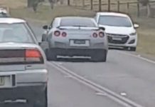 網傳瘋狂駕駛影片 司機一小時後被捕