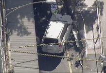 墨市車撞途人 閉路電視拍下整個過程