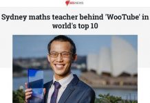 被评全球十佳教师 悉尼华裔数学老师有望得百万奖金