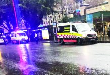 悉尼CBD街頭突發血案 路人等巴士被捅