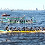 橫濱龍舟賽香港杯 13支勁旅昨競渡