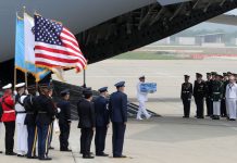 北韓歸還朝鮮戰爭期間陣亡的美軍士兵遺骸