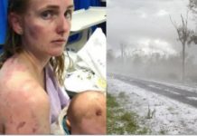 為愛女擋冰雹受重傷 政府推薦頒英勇勳章