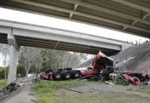 布市貨車墜橋市民報警 警方遲了5小時到場