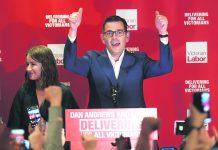 維省工黨壓倒勝利續執政 自由黨失多個議席認落敗