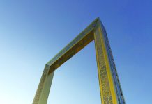 钻进阿联酋“迪拜之框” 穿梭历史和未来