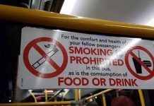 尷尬!澳公車內出現錯誤標識語引網友爭相吐槽 你發現了嗎?