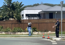 Logan 血案 男子渾身是血衝進超市 警方隨後發現母嬰陳屍住宅